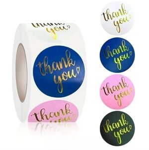 Thank you stickers 500 count
